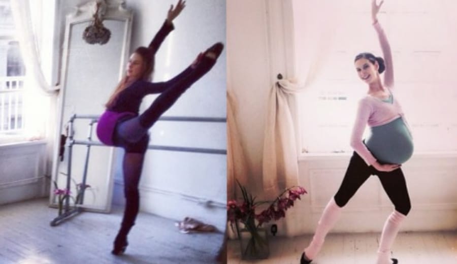 Celebrate your bodies like Pregnant Ballerina, Mary Helen Bowers!