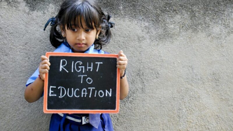 ”Education is my birth right”