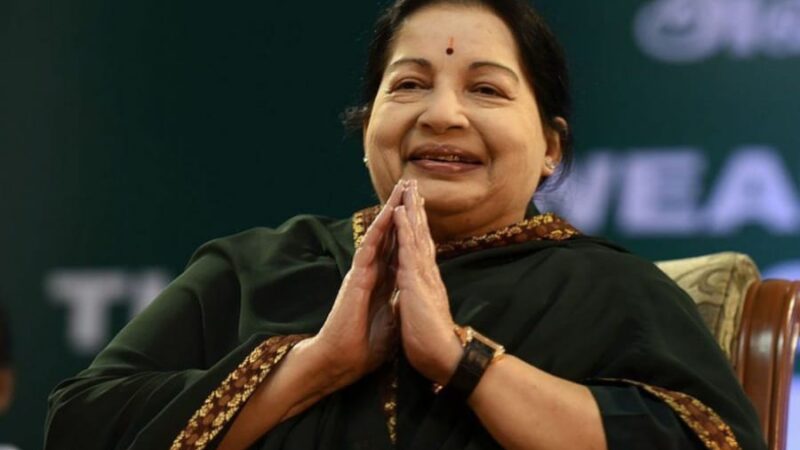 A Tribute To The Tamil Nadu Chief Minister, Jayalalithaa!