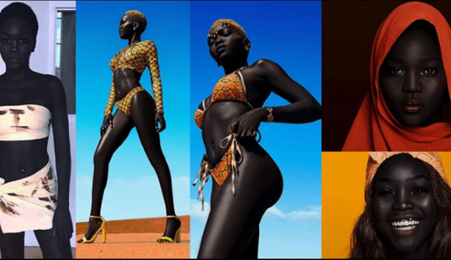 This South Sudanese Girl Of 24 Is Breaking Internet With Her Enchanting Black Beauty!