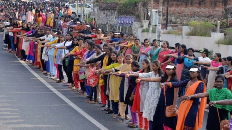 Millions Of Women Formed A 620 km-Long “Women’s Wall” Against Gender Inequality