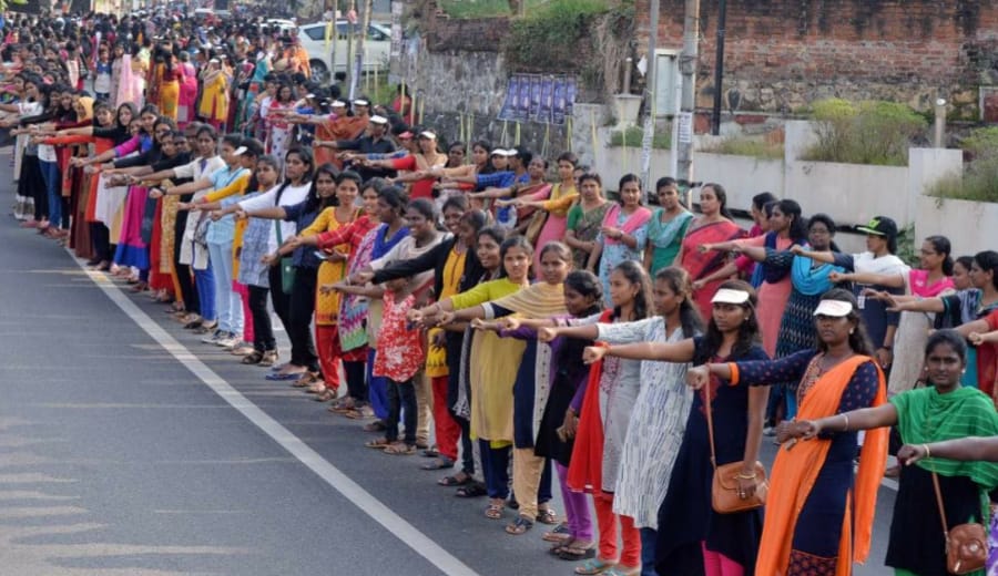 Millions Of Women Formed A 620 km-Long “Women’s Wall” Against Gender Inequality