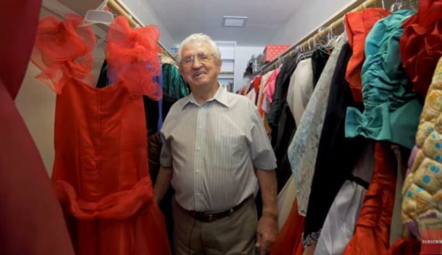 This Man Bought 55,000 Dresses For His Wife So She Never Has To Repeat An Outfit