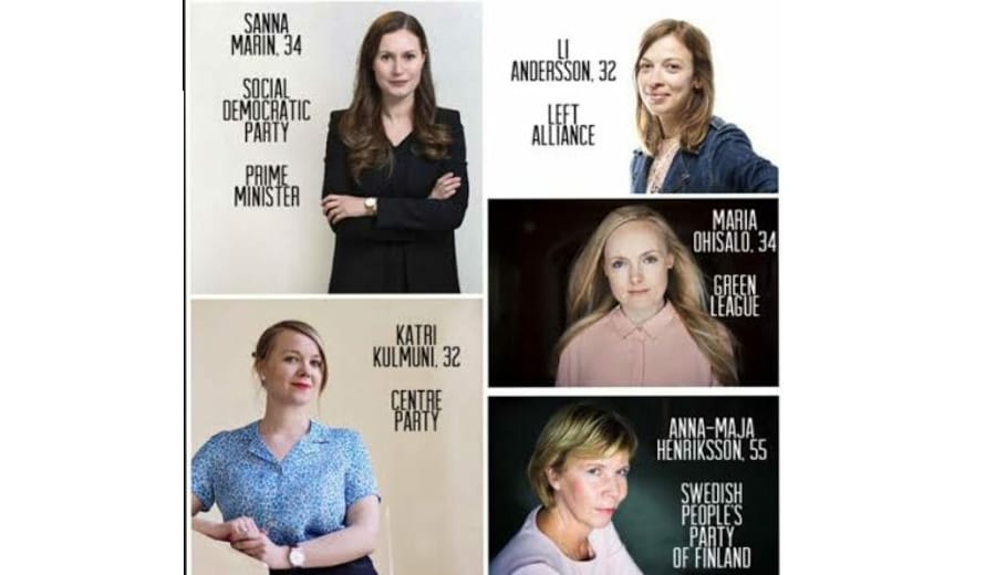Finland’s all-Female Coalition Government with the Youngest Prime Minister