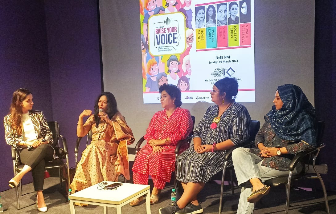 Raise Your Voice: A Women Literature Festival in the capital